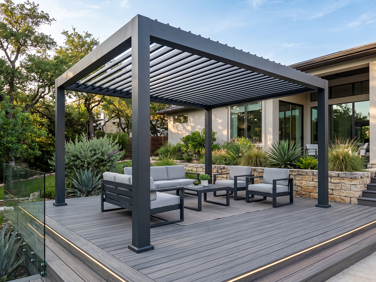 Pergola design Austin TX